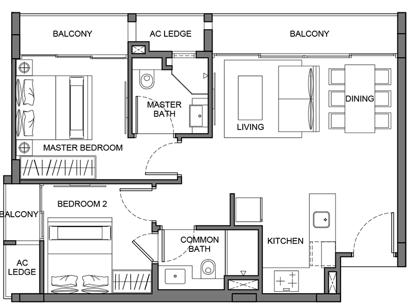 A2-2Bedroom